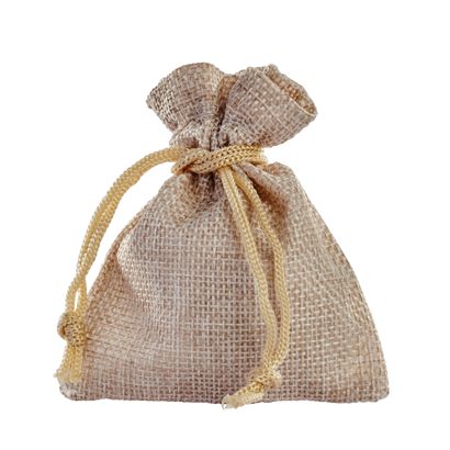 Jute zakjes null | 80 x 100 mm
