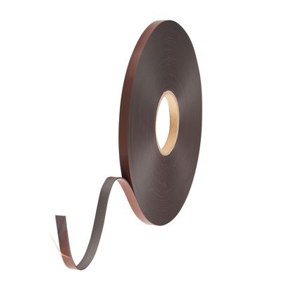 Magneetband met contradeel, zelfklevend 12,7 mm | A - hoogwaardige lijm