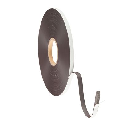 Magneetband met contradeel, zelfklevend C - standaard lijm  | 12.7 mm
