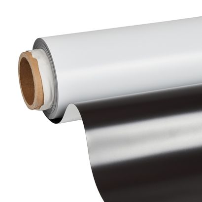 Magneetfolie, bedrukbaar, wit 1.270 mm | 20 m | 0,6 mm