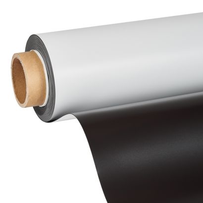 Magneetfolie, bedrukbaar, wit 1.270 mm | 10 m | 1,1 mm