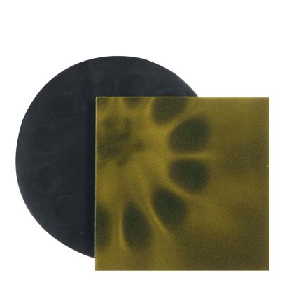 Fluxdetectorfolie voor het weergeven van magnetische velden 75 x 75 mm