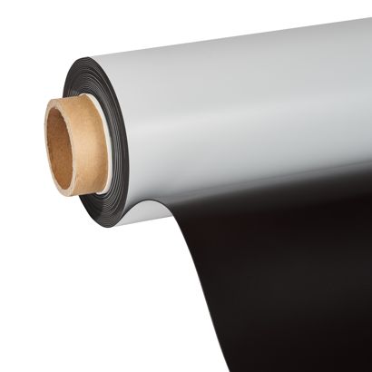 Magneetfolie, bedrukbaar, wit 1.070 mm | 10 m | 1,6 mm