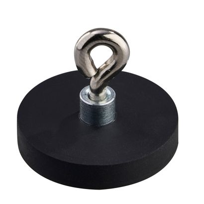 Magneet met rubbercoating met oog 