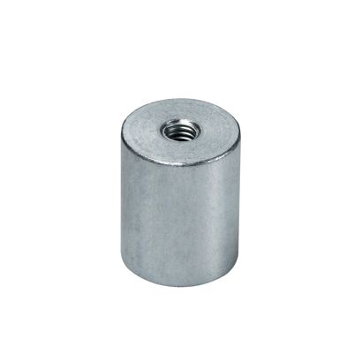 neodymium cilindermagneet met inwendige schroefdraad 