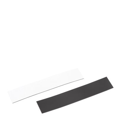 Herbeschrijfbare magnetische etiketten, magneetstrips 20 x 100 mm