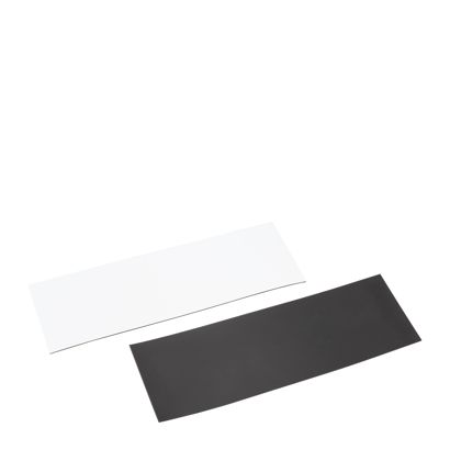 Herbeschrijfbare magnetische etiketten, magneetstrips 50 x 150 mm