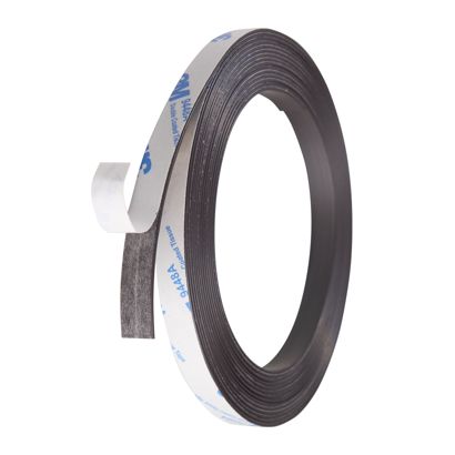 Magneetband, zelfklevend, sterk 10 mm | 1 mm | 5 m