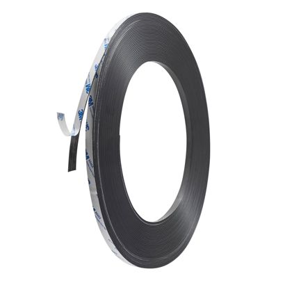 Magneetband, zelfklevend, sterk 10 mm | 30 m | 1,5 mm