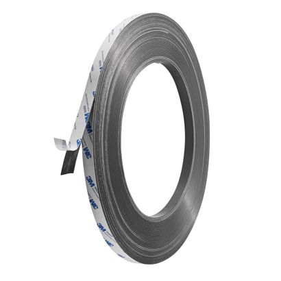 Magneetband, zelfklevend, sterk 15 mm | 30 m | 1,5 mm