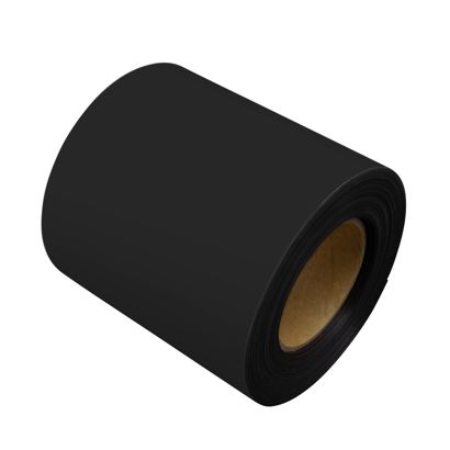 Gekleurd magneetband 150 mm | zwart  | 10 m | 1 mm
