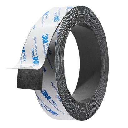 Magneetband, zelfklevend, sterk 30 mm | 1 mm | 5 m