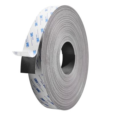 Magneetband, zelfklevend, sterk 40 mm | 30 m | 1 mm