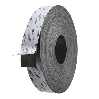 Magneetband, zelfklevend, sterk 50 mm | 30 m | 1 mm
