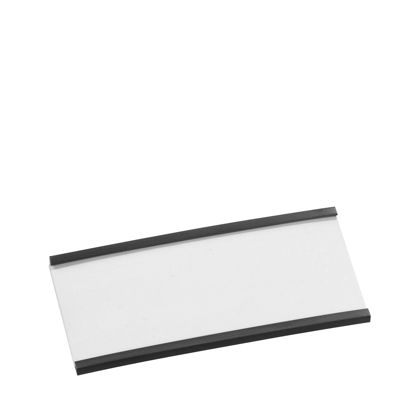 Etikethouder, C-profiel, magnetisch, secties 40 mm | 80 mm | niet zelfklevend 