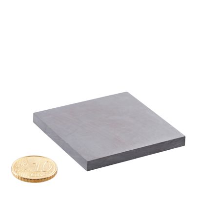 Ferriet magneten vierkant/rechthoekig, Y35 50 x 50 mm | 5 mm