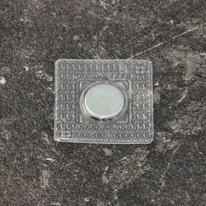 Neodymium magneetrondjes om in te naaien, vierkant, 12 mm x 2 mm, N35 