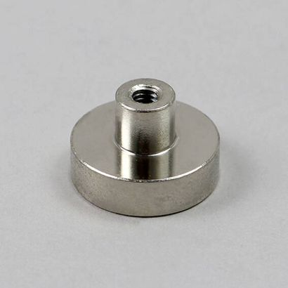 Magneet met draadbus, neodymium 20 mm | null