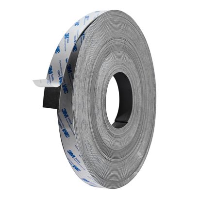 Magneetband, zelfklevend, sterk 30 mm | 30 m | 1,5 mm