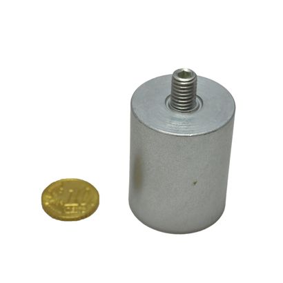 AINiCo-cilindermagneet met schroefdraad 32 mm