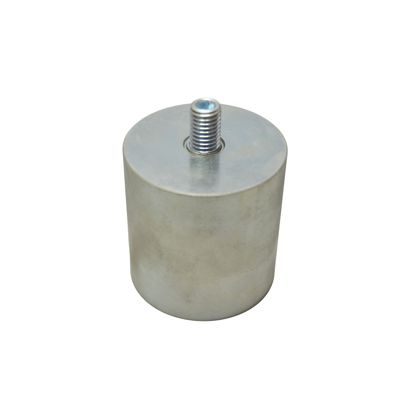 neodymium cilindermagneet met schroefdraad 63 mm