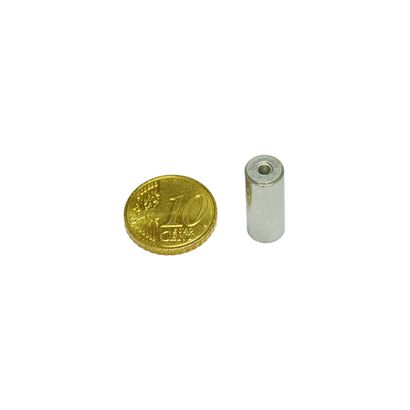 AINiCo-cilindermagneet met inwendige schroefdraad 8 mm | null