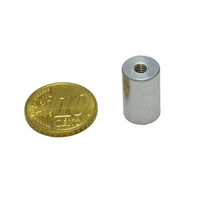 neodymium cilindermagneet met inwendige schroefdraad 10 mm | 16 mm