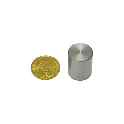AINiCo-cilindermagneet met gladde behuizing 16 mm