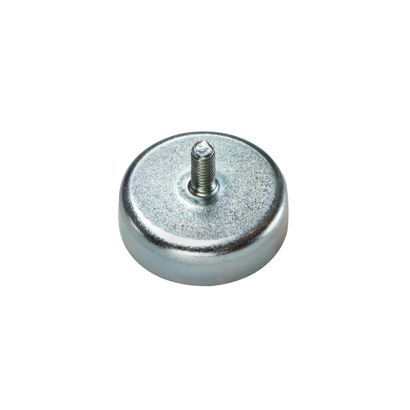 ferriet potmagneet met schroefdraad 20 mm | M3