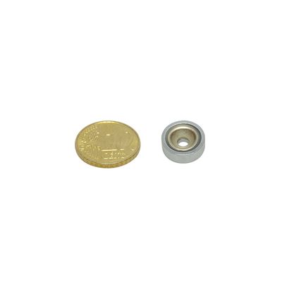 Magneet met verzonken gat/potmagneet, neodymium 13 mm | 4,1 kg | null
