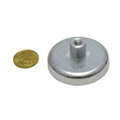 ferriet potmagneet met draadbus 47 mm | 20,5 mm | null