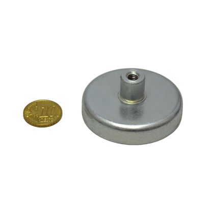 ferriet potmagneet met draadbus 50 mm | 22 mm | null