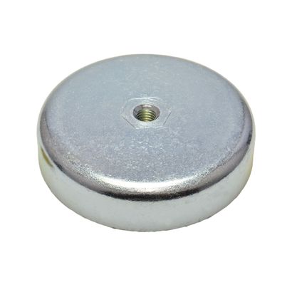 ferriet potmagneet met inwendige schroefdraad 80 mm | M8 | 18 mm