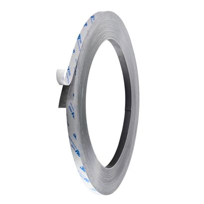 Magneetband, zelfklevend, sterk 12,7 mm | 30 m | 1 mm