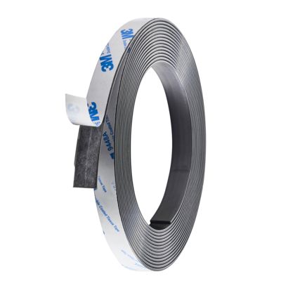 Magneetband, zelfklevend, sterk 12,7 mm | 5 m | 1,5 mm