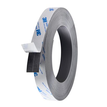 Magneetband, zelfklevend, sterk 20 mm | 2 mm | 5 m