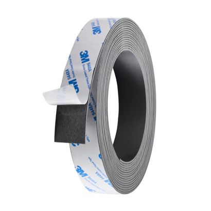 Magneetband, zelfklevend, sterk 25 mm | 5 m | 1,5 mm