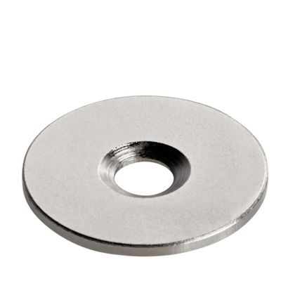 Metalen schijfjes met verzonken boorgat 23 mm
