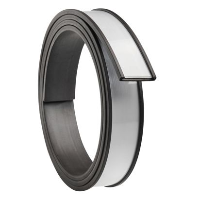 Etikethouder, C-profiel, magnetisch, secties 20 mm | 1000 mm | niet zelfklevend 