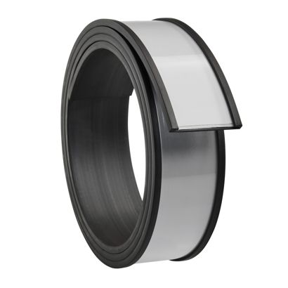 Etikethouder, C-profiel, magnetisch, secties 30 mm | 1000 mm | niet zelfklevend 