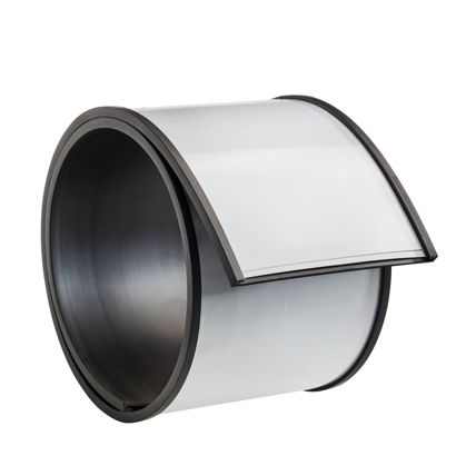 Etikethouder, C-profiel, magnetisch, secties 70 mm | 500 mm | niet zelfklevend 