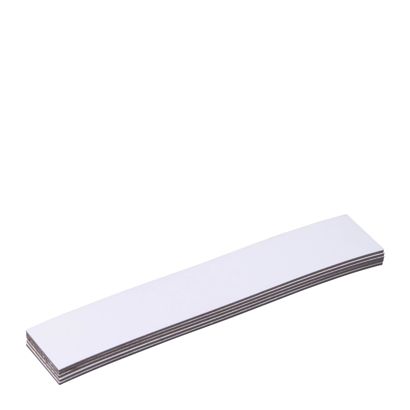 Magnetische labels beschrijfbaar null | 15 x 80 mm