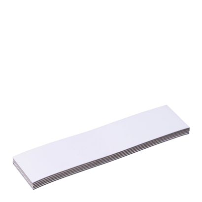 Magnetische labels beschrijfbaar null | 20 x 80 mm