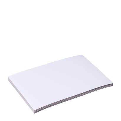 Magnetische labels beschrijfbaar 70 x 100 mm  | wit 
