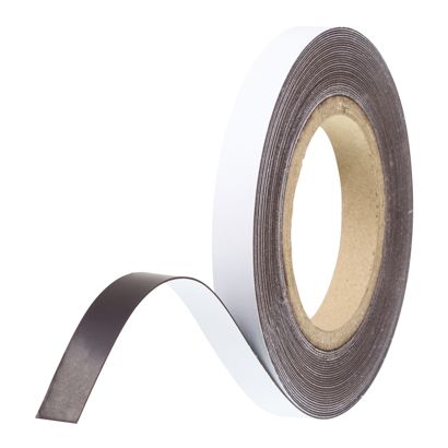 Gekleurd magneetband 15 mm | null | 10 m | 0,85 mm