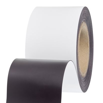 Gekleurd magneetband 80 mm | null | 10 m | 0,85 mm