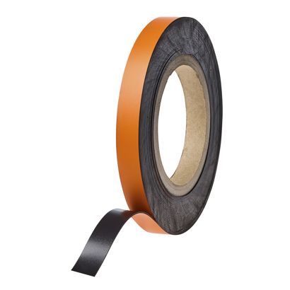 Gekleurd magneetband 15 mm | null | 10 m | 0,85 mm