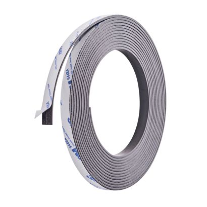Magneetband, zelfklevend, sterk 10 mm | 5 m | 2 mm