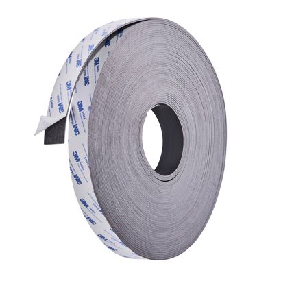 Magneetband, zelfklevend, sterk 30 mm | 30 m | 2 mm