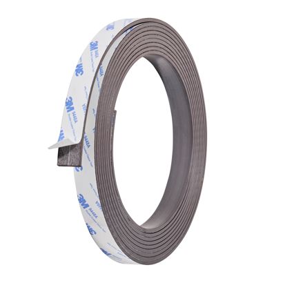 Magneetband, zelfklevend, sterk 20 mm | 5 m | 3 mm